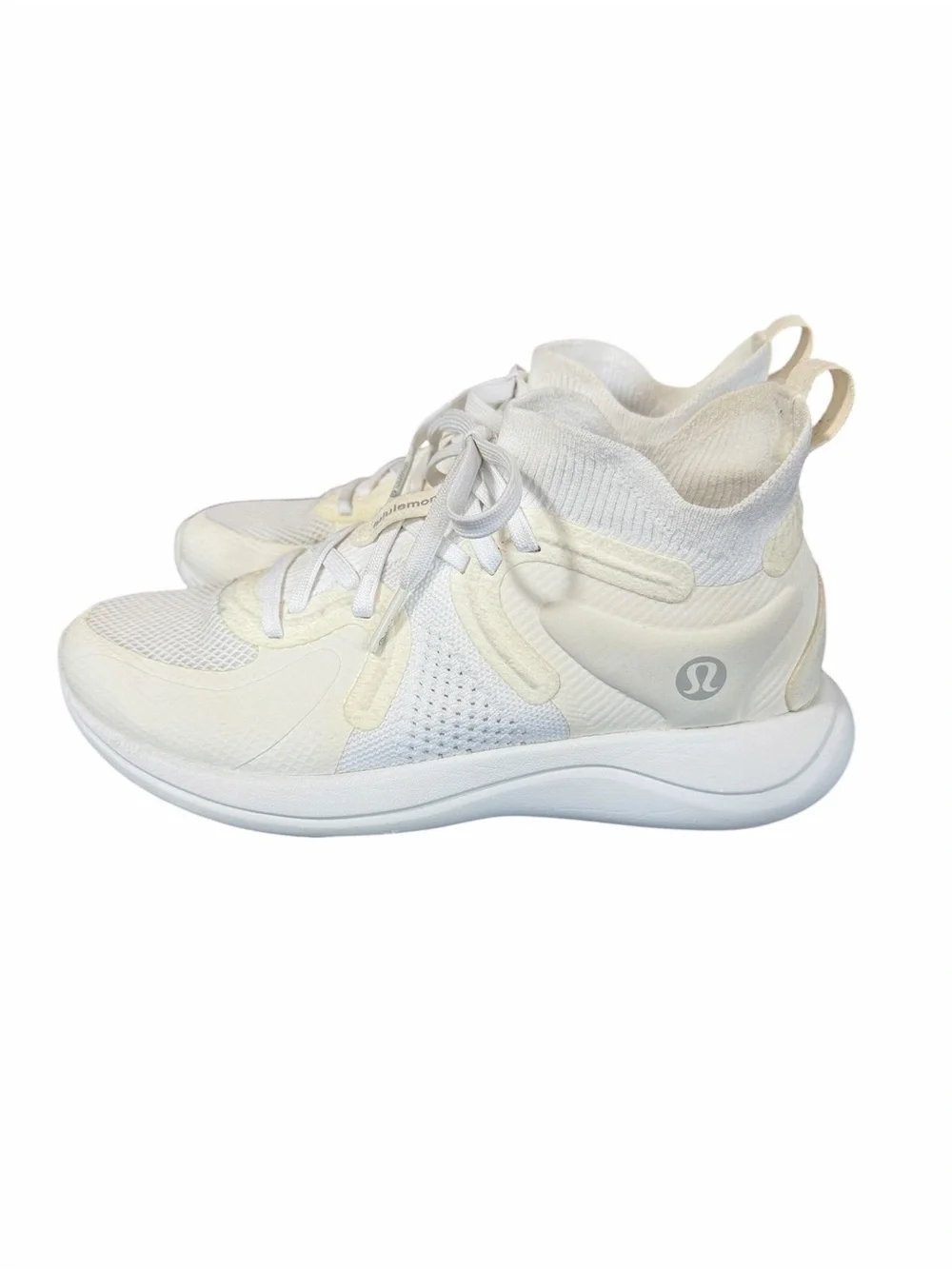 Lululemon White Chargefeel 2 Mid Workout Shoes Sz 6